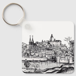Padua mittelalterliche Stadt in Venetien, Nordital Schlüsselanhänger