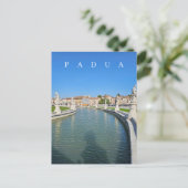 Padua Prato della Valle Aussicht Postkarte (Stehend Vorderseite)