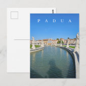 Padua Prato della Valle Aussicht Postkarte (Vorne/Hinten)