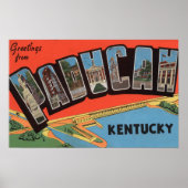 Paducah, Kentucky - Große Buchstabenszenen Poster (Vorne)