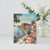 Paducah, Kentucky Postkarte (Stehend Vorderseite)