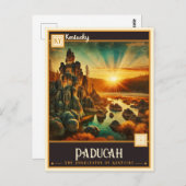 Paducah, Kentucky | VINTAG Postkarte (Vorne/Hinten)