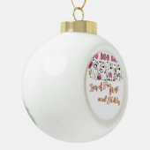 Paediactric Nurse Fun Halloween Design Essential T Keramik Kugel-Ornament (Links)