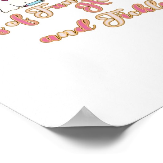 Paediactric Nurse Fun Halloween Design Essential T Poster (Ecke)