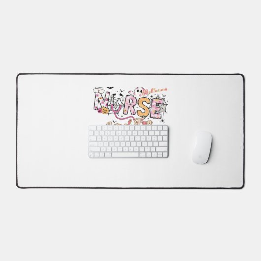 Paediactric Nurse Fun Halloween Design Essential T Schreibtischunterlage (Tastatur & Maus)