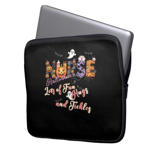 Paediactrics Nurse Fun Halloween Design Essential Laptopschutzhülle (Vorderseite Links)