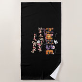 Paediactrics Nurse Fun Halloween Design Essential Strandtuch (Vorderseite)