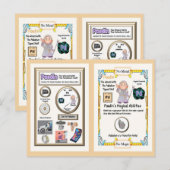 Paedin Wizard - Palladium Element Postkarte (Vorne/Hinten)