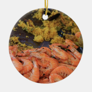 Paella Christmas Ornament