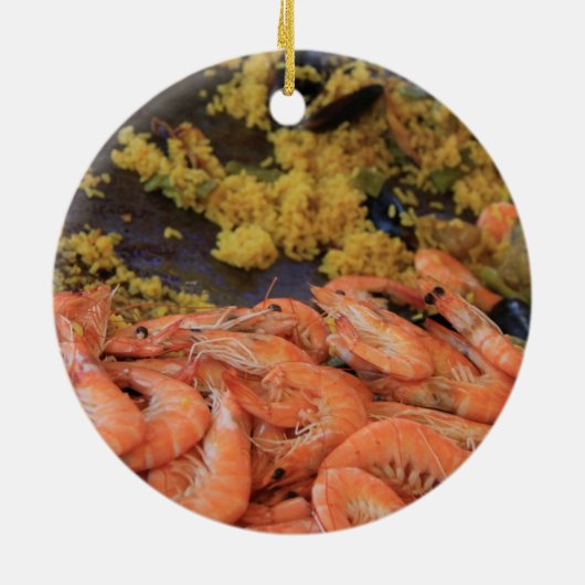 Paella Christmas Ornament (Hinten)