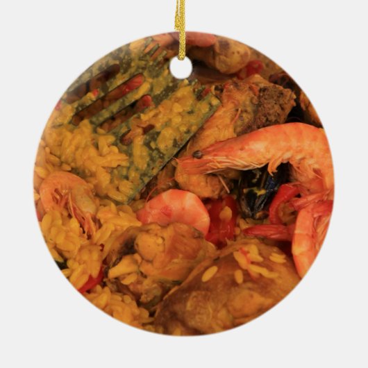 Paella Christmas Ornament (Hinten)
