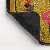 Paella De Marisco Gemälde von Alfred Fox Mousepad (Ecke)