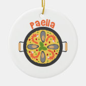 Paella Keramik Ornament (Vorne)