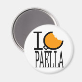 Paella Leidenschaft Magnet (Vorderseite/Rückseite)