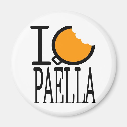 Paella Leidenschaft Magnet (Vorne)