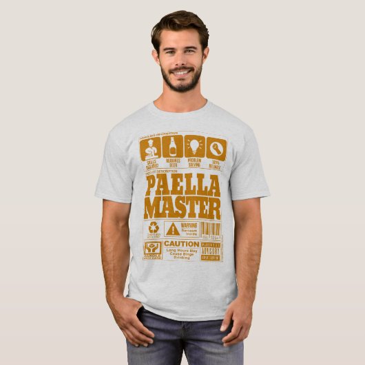 Paella-Meister T-Shirt (Vorne ganz)