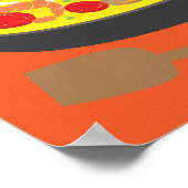Paella Poster (Ecke)