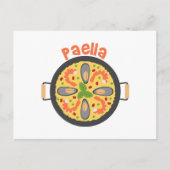 Paella Postkarte (Vorderseite)