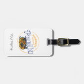 Paella Snack Vintag Spanien Paella Pan Gepäckanhänger (Vorderseite horizontal)