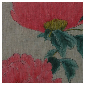 Paeonia Rosa Stoff