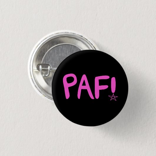 PAF! Knopf Button (Vorne & Hinten)