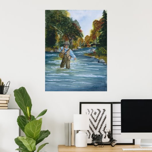 PaFlyFishing Poster (Heimbüro)