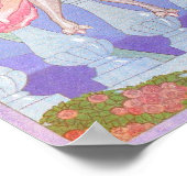 Pafum Tendre von George Barbier Poster (Ecke)