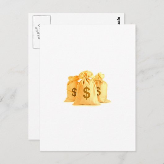 Paga o que deves postkarte (Vorne/Hinten)