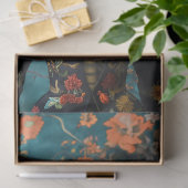 Pagan Antlers Gothic Skeleton Skull Decoupage Seidenpapier (Geschenk)