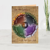 Pagan Birthday Karte (Vorderseite)