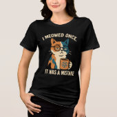 Pagan Cat Tri-Blend Shirt (Vorderseite)