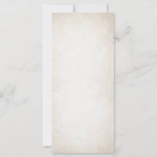 Pagan Celtic Antlers Wedding Menu (Rückseite)