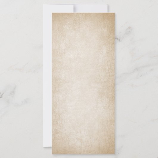 Pagan Celtic Antlers Wedding Menu (Rückseite)