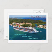 Pagan Dream Cruise Cozumel PC Postkarte (Vorne/Hinten)