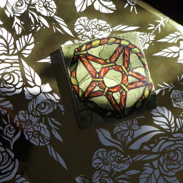 Pagan Druid Pentagram Kunst, Dichtung und Musik Steinuntersetzer