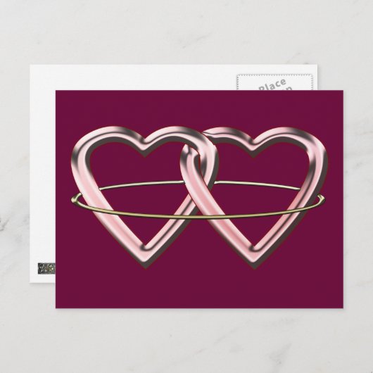 Pagan Ehesymbol Postkarte (Vorne/Hinten)