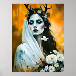 Pagan Elen der Weisen als Braut Poster