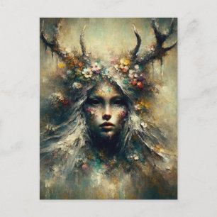 Pagan Elen of the Ways Postkarte