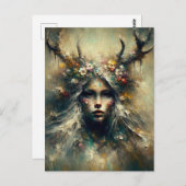 Pagan Elen of the Ways Postkarte (Vorne/Hinten)
