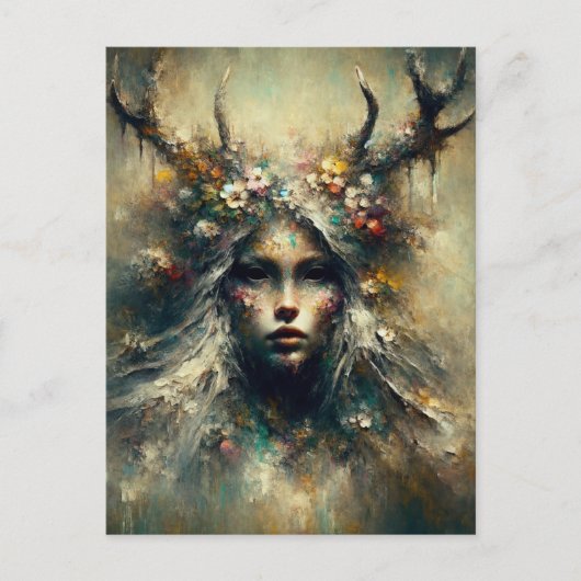 Pagan Elen of the Ways Postkarte (Vorderseite)