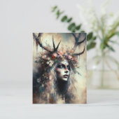 Pagan Elen of the Ways Postkarte (Stehend Vorderseite)