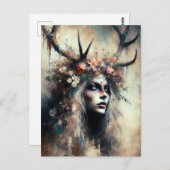 Pagan Elen of the Ways Postkarte (Vorne/Hinten)