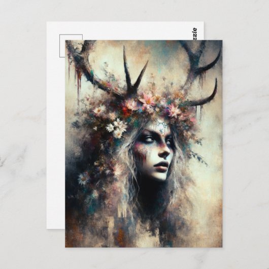 Pagan Elen of the Ways Postkarte (Vorne/Hinten)