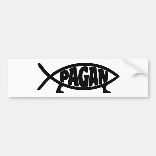 Pagan_fish_ROF Autoaufkleber (Vorne)