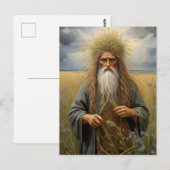 Pagan Flax Postkarte (Vorne/Hinten)
