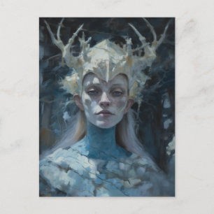 Pagan Forest Goddess Postkarte