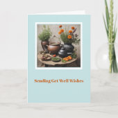 Pagan Get Well Card Karte (Vorderseite)