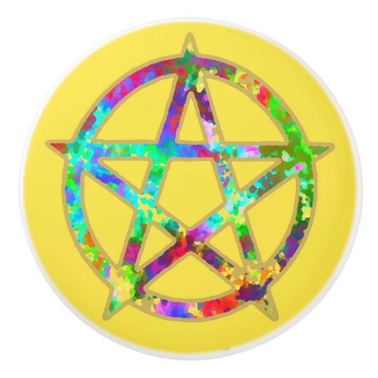 Pagan Gold Keramikknauf (Vorderseite)