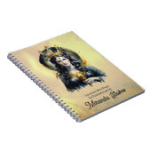 Pagan Griechische Göttin Hecate Occult Mystical Qu Notizblock (Rechte Seite)