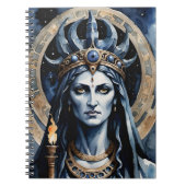 Pagan Griechische Göttin Hecate Occult Mystical Qu Notizblock (Vorderseite)